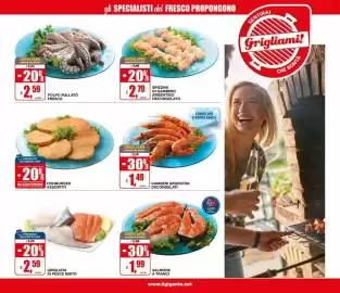 Volantino Il Gigante Pagina 11: GAMBERI ARGENTINI €1,49, Fishburger
