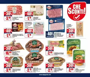Volantino Il Gigante Pagina 19: Mortadella Bologna IGP o Salame Milano Stella Negroni, Prosciutto cotto €1,78