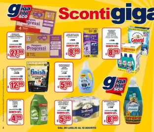 Volantino Il Gigante Pagina 2: Finish Powerball Ultimate Plus €12,99, Detersivo piatti Svelto Limone €4,99