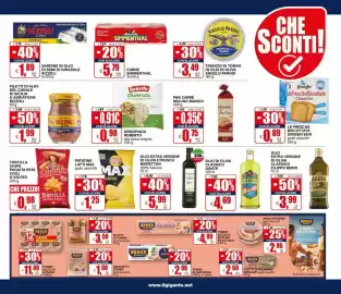 Volantino Il Gigante Pagina 27: Filetti di alici del canale di Sicilia o Adriatiche Rizzoli €1,99