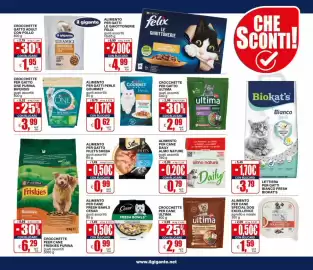 Volantino Il Gigante Pagina 29: ALIMENTO PER CANE DAILY ALMO NATURE €0,79, ALIMENTO PER CANE FRESH BAWLS CESAR €0,99