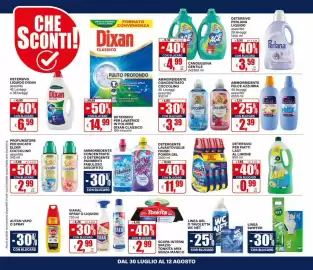 Volantino Il Gigante Pagina 30: Linea gel o tavoletta wc net, CANDEGGINA GENTILE €4,99