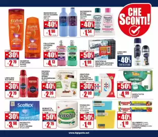 Volantino Il Gigante Pagina 31: Ricarica Sapone Liquido Spuma di Sciampagna €2,20, Bobinetta Sensitive XL €2,79