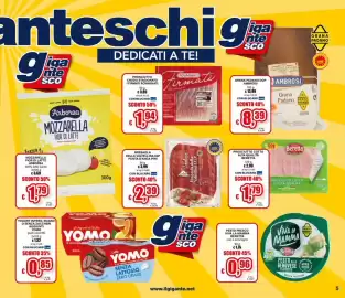 Volantino Il Gigante Pagina 5: Bresaola della Valtellina IGP Punta d'Anca Pini €2,39
