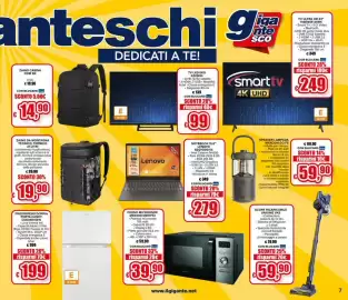 Volantino Il Gigante Pagina 7: Forno microonde MEDION MD11754 €39,90, TV LED EKO €99,00