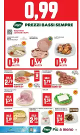 Volantino Pam Pagina 5: Mozzarella di Bufala Campana DOP €2,99, Gorgonzola DOP Dolce Tesori dell'Arca €0,99