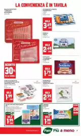 Volantino Pam Pagina 7: Certosa Galbani €1,99, Mozzarella Fiordilatte Tesori dell'Arca €2,99