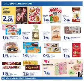Volantino Sigma Pagina 10: Wafer Cabrioni €0,59, Biscotti Granola e Frolla Galbusera €1,79