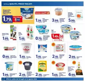 Volantino Sigma Pagina 6: Yogurt magro senza lattosio zero grassi Bella Vita €0,79