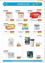 Volantino Bimbo Store Pagina 7: PANNOLINO UNISTAR MEGAPACK €24,99, HUGGIES extra care €9,99