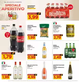 Volantino Alì Supermercati Pagina 18: Birra Heineken €2,49, Olive Belle di Cerignola Zuccato €2,79