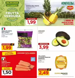Volantino Alì Supermercati Pagina 6: CAROTE Ogni Giorno €1,50, Insalata mista Orti Veneti €1,99