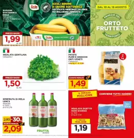 Volantino Alì Supermercati Pagina 7: Patate purè e gnocchi Orti Veneti €1,49, INSALATA GENTILINA €1,50