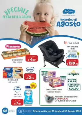 Volantino Ideal Bimbo (valido fino al 30-08)