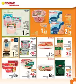 Volantino Conad Superstore Pagina 13: Hummus CONAD €1,69, INSALATA DI MARE CONAD €6,89