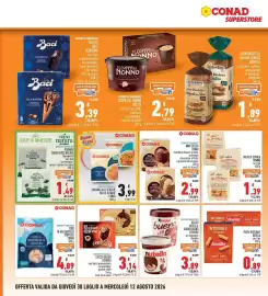 Volantino Conad Superstore Pagina 14: Pasta integrale Barilla €0,89, Linguine allo Scoglio, Paella di Mare CONAD €3,99