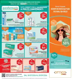Volantino Conad Superstore Pagina 20: Dentifricio gel dentosan, Linea cicaplast la roche posay