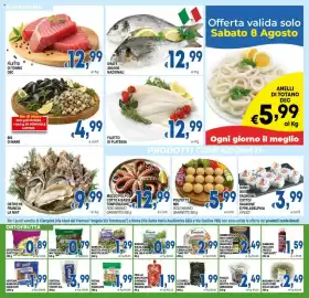 Volantino DEM Pagina 10: BONDUELLE RUCOLA DELLA PIANA DEL SELE IGP €0,89, POLPETTE MIX €5,99