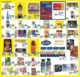Volantino DEM Pagina 16: DORIA CRACKER SEMPLICISSIMI RISO NERO E SEMI DI LINO €1,49, Bauli Buondi' Crema/Pistacchio €1,59