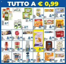 Volantino DEM Pagina 2: MUTTI SALSA PRONTA DI DATTERINI/ CILIEGINO/ CLASSICA €0,99, Consilia Fasce di Oliva €0,99