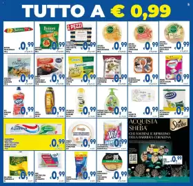 Volantino DEM Pagina 5: Presto Piatti Riutilizzabili Fondi/Piani €0,99, Vongole Sgusciate €0,99
