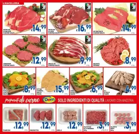 Volantino DEM Pagina 6: Bracioline di bovino adulto €9,99, MACINATO PER RAGU' €8,99