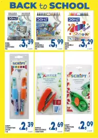 Volantino DEM Pagina 6: DOMS PENNARELLI BRUSH PENS €5,99, DOMS JUMBO SKETCH MAX €3,39
