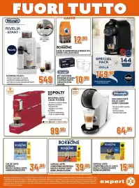 Volantino Expert Pagina 13: MACCHINA CAFFE' CIALDE POLTI €99,90, Caffè Borbone €15,90