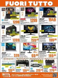 Volantino Expert Pagina 19: ASUS MONITOR TUF GAMING 27" VG279QM5A €159,90, Lenovo NOTEBOOK LOQ 15AHP10 €1.299,00