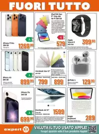 Volantino Expert Pagina 23: Magic Keyboard €289,00, AirPods 4 €129,90
