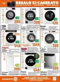 Volantino Expert Pagina 4: LAVATRICE MIDEA MFT10W70BWIT €269,00, Whirlpool LAVASTOVIGLIE WH4FFC14BN6X €399,00