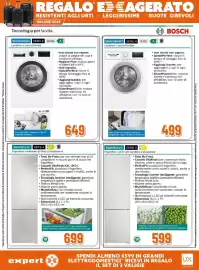 Volantino Expert Pagina 6: Frigorifero combinato da libera installazione €599,00
