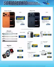 Volantino Euronics Bruno Pagina 13: Custodia MagSafe €49,99, IPhone 17 Pro Max €1.049,00