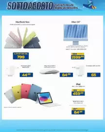 Volantino Euronics Bruno Pagina 15: MacBook Neo €799,00, IMac 24" €1.599,99