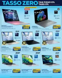 Volantino Euronics Bruno Pagina 16: ASUS VIVOBOK F1605VAMB181W €899,99, ASUS VIVOBOK 16 €699,99