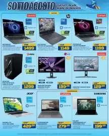 Volantino Euronics Bruno Pagina 17: Lenovo NOTEBOOK LOQ 83JG00B6IX €1.199,00, HP NOTEBOOK VICTUS 15-FA2002NL €1.149,00