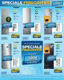 Volantino Euronics Bruno Pagina 30: Haier FRIGORIFERO COMBINATO HTR3620CNMG €699,99, Hisense FRIGORIFERO COMBINATO €799,99