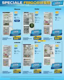 Volantino Euronics Bruno Pagina 32: Haier FRIGORIFERO COMBINATO INCASSO HBQW5518E €649,99