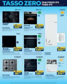 Volantino Euronics Bruno Pagina 37: Forno da incasso Whirlpool €449,99, Whirlpool PIANO COTTURA A INDUZIONE WBS2560NE €299,99