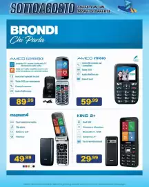 Volantino Euronics Bruno Pagina 43: AMICO STILOSO BRONDI €59,99, Magnum4 BRONDI €49,99