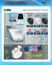 Volantino Euronics Bruno Pagina 45: Wall Charger €14,99, Caricabatterie USB PD 25W €19,99