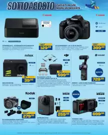Volantino Euronics Bruno Pagina 9: Nilox X FIGHT €39,99, GoPro MISSION 1 PRO €699,99