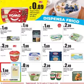 Volantino Sì con te Pagina 10: Mascarpone Optimus €3,29, Ricottine Vallelata €1,49