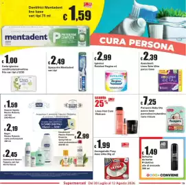 Volantino Sì con te Pagina 19: Pampers Baby Dry mutandino €7,25, Linea Hair Care Vitalcare