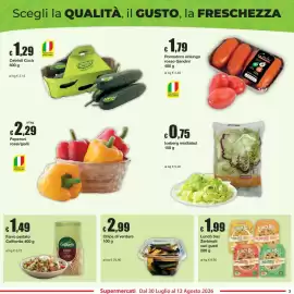 Volantino Sì con te Pagina 3: Farro perlato Colfiorito €1,49, Chips di verdure €2,99