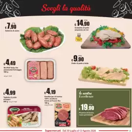 Volantino Sì con te Pagina 5: Picanha di bovino razza garonnese €19,90, Petto di pollo a fette €9,90
