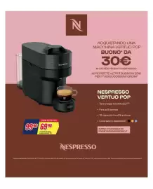 Volantino Trony Pagina 15: Nespresso Vertuo Pop €69,90