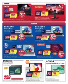 Volantino Trony Pagina 20: ACER NOTEBOOK NITRO V 15 €1.499,00, Lenovo Monitor LCD Gaming Legion 27Q-10 2K 68C6GAC4EU €189,00
