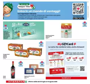 Volantino Interspar Pagina 10: Omogeneizzati al pesce assortiti Plasmon €3,00, Cynar