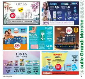 Volantino Interspar Pagina 11: Pants Unisex Lines Specialist €5,90, Assorbenti Rettangolari Plus Lines Specialist €5,90